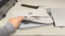 長(cháng)澤蘋(píng)果MacBook Air M2/M1電腦包13.6英寸筆記本Pro16/14手防水提包 中性灰-銀蘋(píng)果(反光) 升級氣墊71 16英寸 曬單實(shí)拍圖