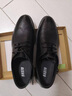 百思圖秋冬時(shí)尚商務(wù)布洛克方跟圓頭增高男正裝皮鞋21002CM3 曬單實(shí)拍圖