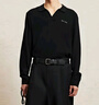 杰克·瓊斯（JACK&JONES）男裝秋冬新款時(shí)尚潮流百搭羊毛衫套頭毛衣靜奢風(fēng)POLO領(lǐng)針織衫男 E40 黑色 XL 185 曬單實(shí)拍圖