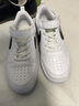 NIKE 耐克童鞋男女童休閑板鞋COURT BOROUGH魔術貼兒童運動鞋小白鞋 曬單實拍圖