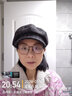 SOMUBAY秋冬女式帽子時(shí)尚八角帽女英倫韓版日系貝雷帽時(shí)尚簡(jiǎn)約 黑色 曬單實(shí)拍圖
