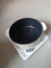 九陽(yáng)（Joyoung）電煮鍋 電熱鍋 泡面火鍋宿舍小電鍋 電蒸鍋學(xué)生寢室2.5L蒸煮一體蒸屜蒸籠電蒸鍋 2.5L 【奶油白-配蒸籠】HG25-G201S 曬單實(shí)拍圖