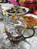 諾詩(shī)曼生日禮物女孩水杯高顏值女生精致玻璃杯女士茶杯畢業(yè)禮物送女老師 玉蘭水杯 矮款 配蓋配勺 曬單實(shí)拍圖