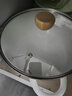 歐麗家 厚實(shí)琺瑯鍋家用雙耳湯鍋搪瓷燉鍋燃?xì)鉄踔箦侂姶艩t明火通用 白色 24cm 3.9L 曬單實(shí)拍圖