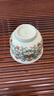 蘇氏陶瓷（SUSHI CERAMICS）青花永樂鎏銀茶杯主人杯個(gè)人杯品茗杯功夫茶杯七夕禮物J0641 曬單實(shí)拍圖