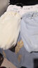 途尊新款袖套冬季女長(cháng)款工作上班護袖白色加絨套袖防臟羽絨服袖筒韓版 長(cháng)款珍珠【白色+灰色】 曬單實(shí)拍圖