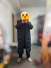 Jordan男子喬丹 長(zhǎng)款羽絨服 防寒保暖 連帽擋風(fēng)外套FV7270-010黑L 曬單實(shí)拍圖