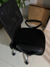 联丰（LIANFENG）电脑椅 办公椅子 家用转椅网布职员椅 W-128DS 黑 实拍图