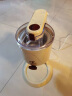 班尼兔（Pink Bunny） 冰淇淋机家用冰激凌机雪糕机全自动台式自制甜筒机器 巧克力色-冰淇淋机 实拍图