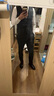 啄木鳥伴郎服兄弟西服套裝婚禮襯衣西裝禮服兄弟團衣服男結婚春秋季外套 黑色(馬甲+襯衫+西褲+領結) L -西褲尺碼可備注 曬單實拍圖