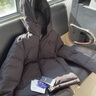 杉杉（FIRS）黑金系列鵝絨連帽羽絨服男冬季新款保暖防寒重磅加厚外套702 黑色 M (170) 充絨量：171g 曬單實(shí)拍圖