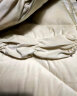 欧苏缦新款全包加厚高档床头罩套靠背软包简约现代皮木床头盖布保护套子 米白 1.8米长床头罩 实拍图
