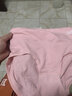 貓人（MiiOW）女士?jì)妊澕兠夼┮志滓d高腰無(wú)痕收腹提臀大碼三角內褲衩女 磚紅+暗粉+膚色+黑色 4條 L 建議100-120斤 曬單實(shí)拍圖