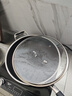 JQT 新抗菌不銹鋼炒鍋圓底不粘鍋凹面電磁爐燃氣灶煤氣灶適用加厚炒鍋少油煙無涂層多功能家用全面屏 圓底32規(guī)格-帶蓋 曬單實拍圖