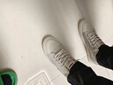 咿咕帆布鞋男夏季薄款男生運(yùn)動(dòng)板鞋一腳蹬休閑鞋軟底輕便學(xué)生潮鞋子男 米色 42 曬單實(shí)拍圖