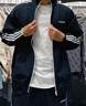 阿迪達斯 （adidas）三葉草男裝女裝 2025秋季中性潮流時(shí)尚舒適運動(dòng)休閑梭織夾克外套 IY1631 XL 曬單實(shí)拍圖