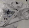 TEEK男士t恤上衣服 青少年秋冬季新款長(zhǎng)袖男裝春秋款潮流休閑體恤衫 HE252白色 XL 曬單實(shí)拍圖