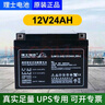 LEOCH理士蓄電池12V24AH38ah65ah閥控式鉛酸免維護DJW12-24S38S消防UPS DJW1224S 曬單實(shí)拍圖