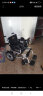 德伴 电动轮椅车老年人残疾人家用旅游旅行全自动智能医用可折叠轻便双人四轮车铅酸锂电池可加坐便器 3.升级续航丨动力强劲+26A锂电+续航约35km 实拍图