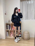 CHERY KALLY【星云浩渺】炸街厚底老爹鞋2025女士新款白色復(fù)古休閑增高鞋子 白咖色 White Coffee 37 曬單實(shí)拍圖