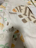 歡喜小熊 嬰兒連體衣春秋長袖棉衣服新生兒爬爬服初生寶寶哈衣秋裝 杏色 80cm (建議10-18月身高73-80cm) 曬單實拍圖