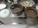 陶煲王陶瓷干鍋鍋具固體酒精爐鍋一體加熱家庭小火鍋家用砂鍋酒精鍋鍋仔 大號2升+酒精塊一包 27cm 曬單實拍圖
