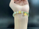 珍·尚銀中國黃金四葉草S925銀手鏈串女七夕情人節(jié)禮物生日送女友老婆媽媽 【幸運四葉草】和田玉·銀手鏈 中國黃金正品保障 曬單實拍圖