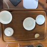 臣適茶盤實木電木家用2025新款排水茶海整塊辦公室功夫茶具套裝小茶臺 黃花梨色【40*28】【送水球水管】 曬單實拍圖