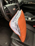 莫蘭迪汽車(chē)抱枕被子兩用車(chē)內后排睡覺(jué)空調被適用于奔馳寶馬奧迪理想問(wèn)界 汽車(chē)抱枕被-理想橙 曬單實(shí)拍圖