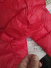 寧悠羽絨棉服嬰兒分體新款兒童棉服套裝輕薄寶寶男女童內膽褲子二件套 紅色（套裝） 100 cm 曬單實(shí)拍圖