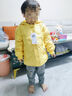 巴拉巴拉兒童羽絨服女童男童2025年冬季寶寶輕薄保暖外套上衣萌趣男寶女寶 黃色小鱷魚(yú)31004-白鴨絨 110 (充絨量37g) 曬單實(shí)拍圖