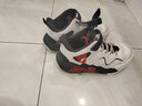安踏兒童籃球鞋男童皮面防寒保暖透氣減震秋秋季高幫中大童男孩運動(dòng)鞋 白/黑/紅1153 39 內長(cháng)24.5cm 曬單實(shí)拍圖
