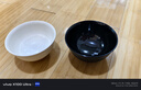 日本進口nakaya碗飯碗泡面碗家用蓋澆飯拉面碗可微波爐塑料防摔米飯碗 米白色+黑色 曬單實拍圖