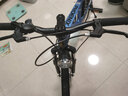 鳳凰兒童自行車鎂合金山地車18/22寸學(xué)生變速輕便碟剎減震運(yùn)動(dòng)款單車 路虎碟剎變速輻條輪_科技藍(lán) 20寸 曬單實(shí)拍圖