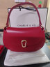 CHARLIE&KELLI CK品牌2026新款手提氣質(zhì)馬鞍包單肩斜挎包包女款生日禮物女 紅色【情人節禮物送女友老婆實(shí)用】 曬單實(shí)拍圖