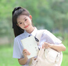 鹿同學(xué) 畢業(yè)班服定制t恤短袖文化衫訂制diy印logo工作服純棉廣告衫體恤 精梳純棉白色 XL 曬單實(shí)拍圖