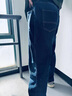 諾帝卡（NAUTICA）【單件直降】男裝春夏新款棉混紡親膚透氣牛仔長(zhǎng)褲男PO4160 深藏青4DN 40 曬單實(shí)拍圖
