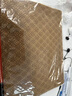 鹿王（KING DEER）100%羊絨圍巾女秋冬季保暖圍脖披肩禮盒裝節日送禮 卡其銅錢(qián)格 曬單實(shí)拍圖