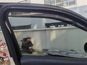 適用于JEEP吉普指南者晴雨擋車(chē)窗雨眉改裝遮雨板17/18/19/20-21款年防雨條雨搭雨檔 指南者（17-18-19-21款） 【PC不銹鋼晴雨擋】四片 曬單實(shí)拍圖