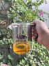 塔馳密司（TOUCH MISS）玻璃泡茶壺家用茶水分離懶人泡茶神器大容量磁吸過濾飄逸杯茶壺 小號(hào)-無(wú)桿磁吸飄逸杯500ml 曬單實(shí)拍圖