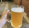興諦超大容量啤酒杯1000ml 帶把扎啤杯 德國啤酒杯捷克啤酒杯大容量1L 曬單實(shí)拍圖