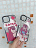 迪士尼（Disney）新款捧籃子草莓熊蘋(píng)果大孔手機殼高級感透明圈圈硅膠軟殼防摔創(chuàng  )意可愛(ài)卡通個(gè)性適用閨蜜女款保護套 圈圈殼【黑邊】草莓熊1-QQ82Y iPhone15 曬單實(shí)拍圖