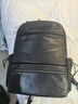 新秀麗（Samsonite）男士雙肩包15.6英寸電腦包商務(wù)高端牛皮革書(shū)包生日禮物 TM3 曬單實(shí)拍圖