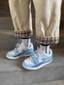 佐館男鞋2026春夏季新款韓版氣墊運動(dòng)鞋輕便透氣休閑鞋百搭星星板鞋女 北卡藍 42 曬單實(shí)拍圖