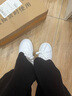 耐克（Nike）官方女鞋 Gammma Force 運動鞋防滑耐磨低幫厚底增高休閑鞋板鞋 DX9176-103-白米 38 曬單實拍圖