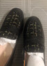 萊爾斯丹2025春季新款復古小香風(fēng)樂(lè )福女單鞋英倫小皮鞋19002 黑色  BKL 38 曬單實(shí)拍圖