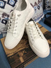 公牛世家男鞋春季小白鞋時(shí)尚百搭青年休閑運動(dòng)板鞋低幫免系帶套腳鞋子男 白色GN122101546 41(標準運動(dòng)碼) 曬單實(shí)拍圖