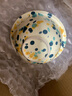 川島屋（KAWASIMAYA）陶瓷潑墨碗家用創(chuàng  )意餐具碗碟套裝高顏值早餐水果沙拉酸奶碗 7英寸面碗(冷艷藍) 曬單實(shí)拍圖