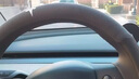 適用于特斯拉ModelY Model 3 ModelX ModelS 翻毛皮方向盤(pán)套四季真牛皮把套 全翻毛皮【帶標】 曬單實(shí)拍圖