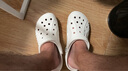 卡駱馳（crocs）洞洞鞋男女鞋貝雅一腳蹬穿休閑鞋沙灘涼拖鞋10126TZ 曬單實(shí)拍圖